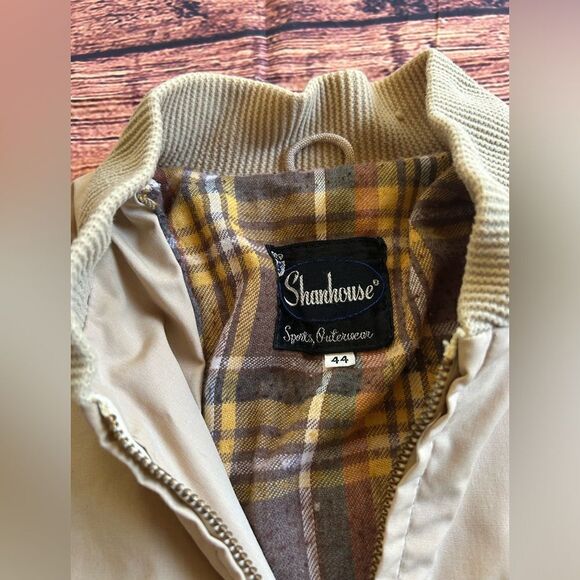 Vintage Shanhouse Work Jacket Weather Winner Lined Size 44 - Picture 6 of 12